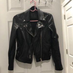 Prescott Leather Biker Jacket